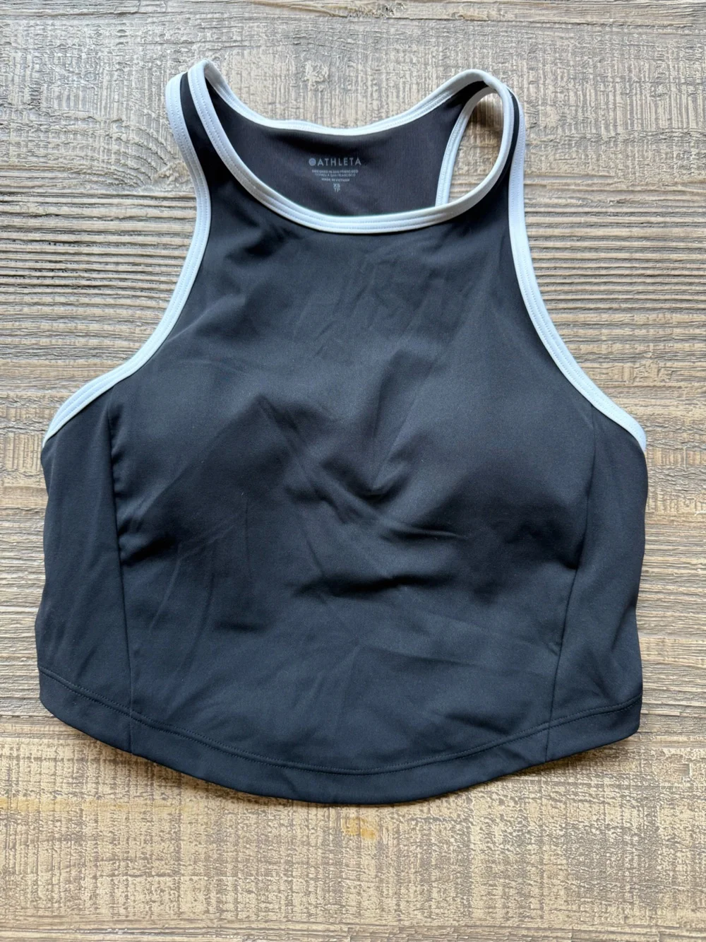 Athleta Seabreeze Crop Bikini Top Size XS
